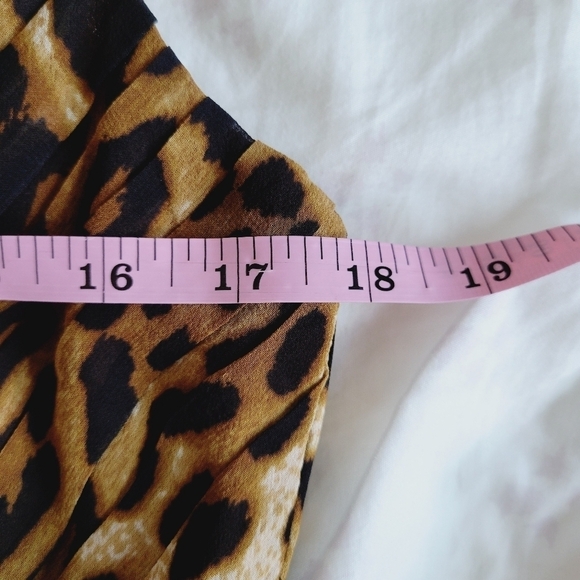 Spiegel Leopard Print Silk Dress - Picture 10 of 11